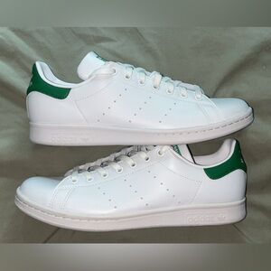 Adidas Classic White and Green Shoes Stan Smith